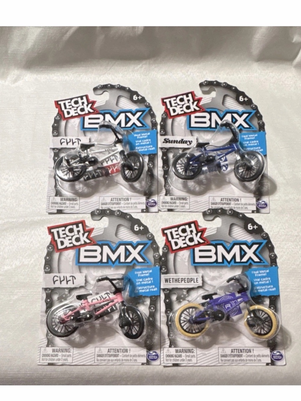Tech Deck Finger Bikes BMX Mini Bike Toy - Assorted Colors